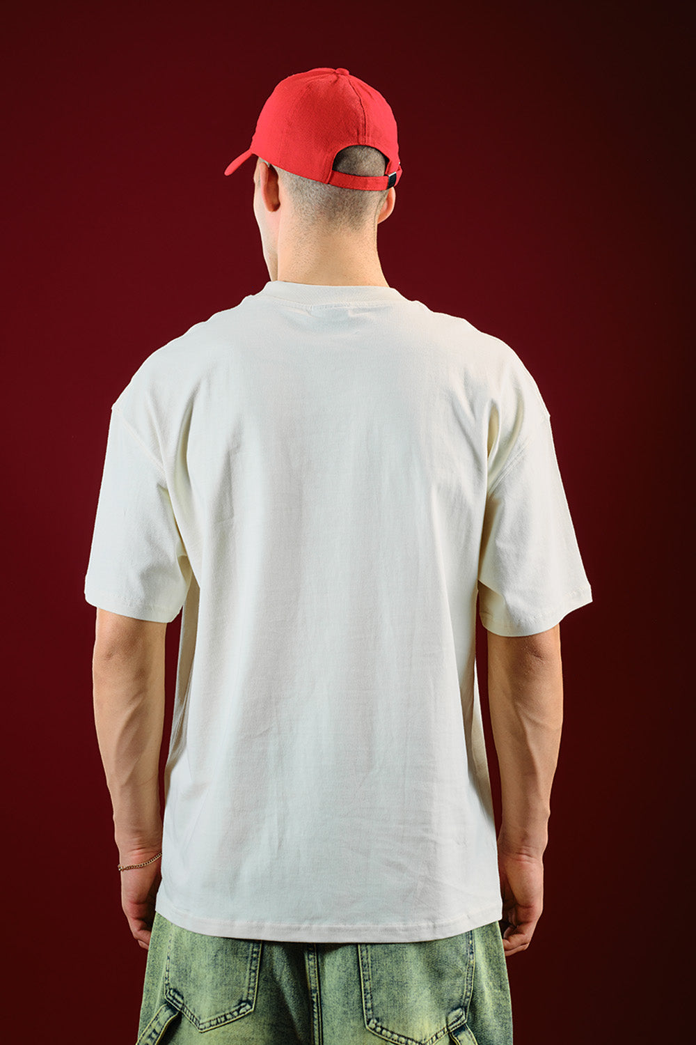 Need for Speed White Oversized T-shirt