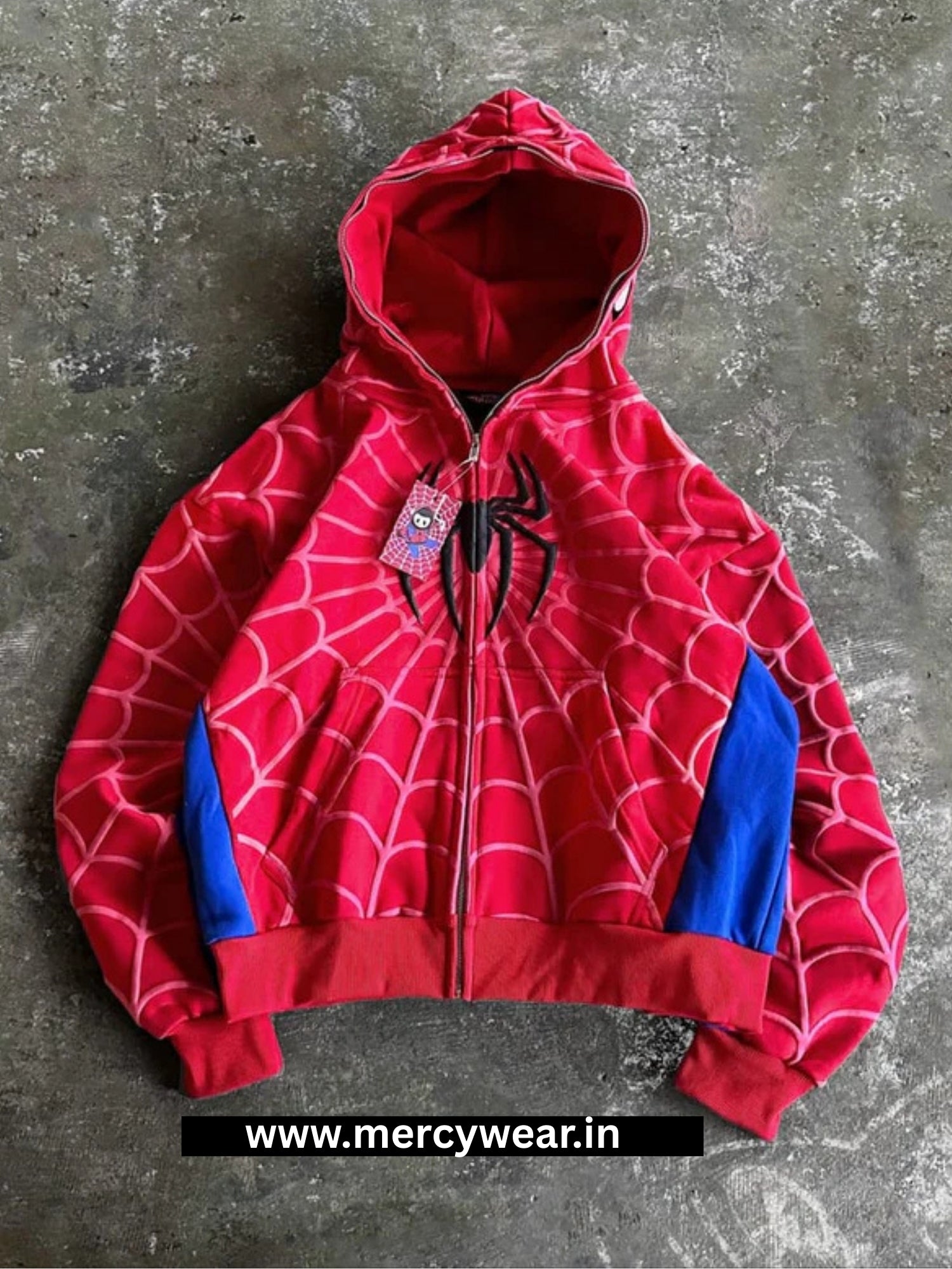 Spidey Society OG Red Zip-Up Jacket – Heroic Streetwear Redefined - Prime Fitz