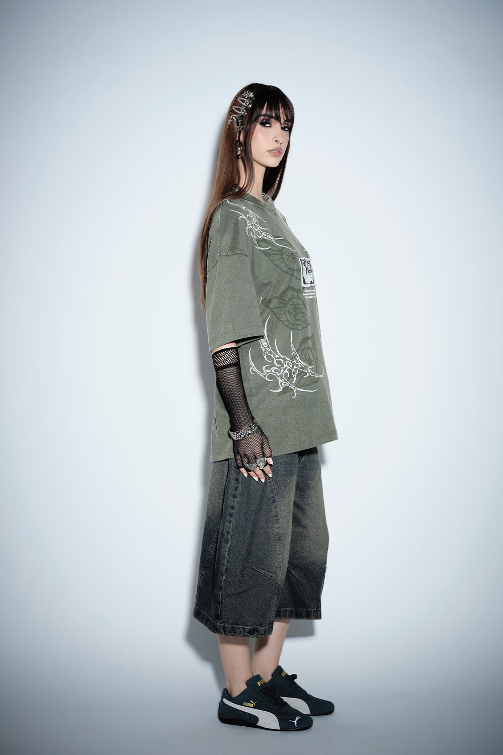 Nezuko's Curse Oversized T-shirt