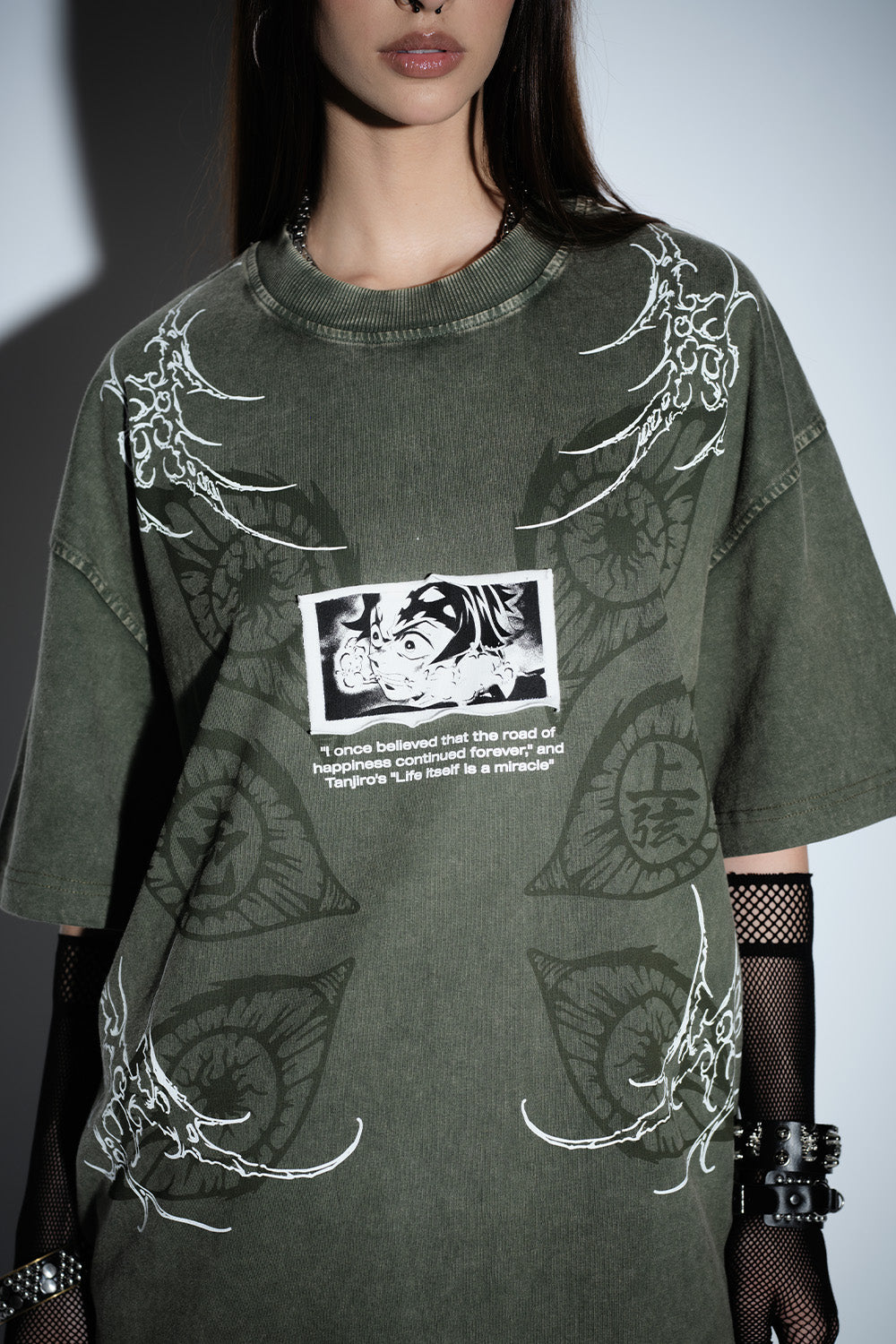 Nezuko's Curse Oversized T-shirt