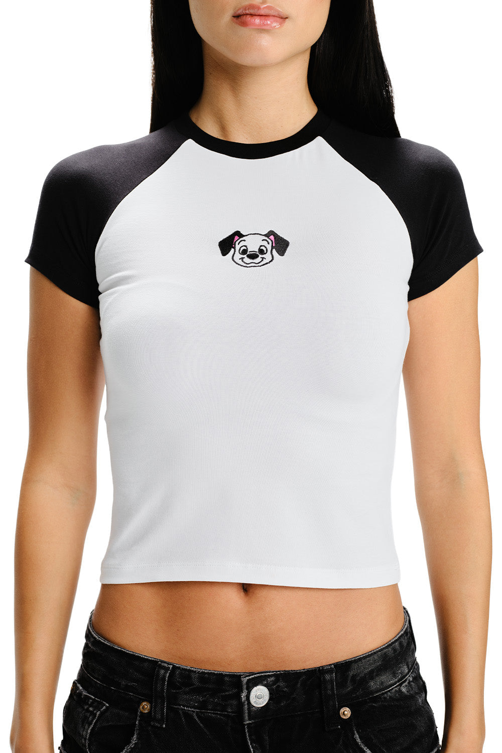 Pawsy Raglan Sleeves Baby Tee