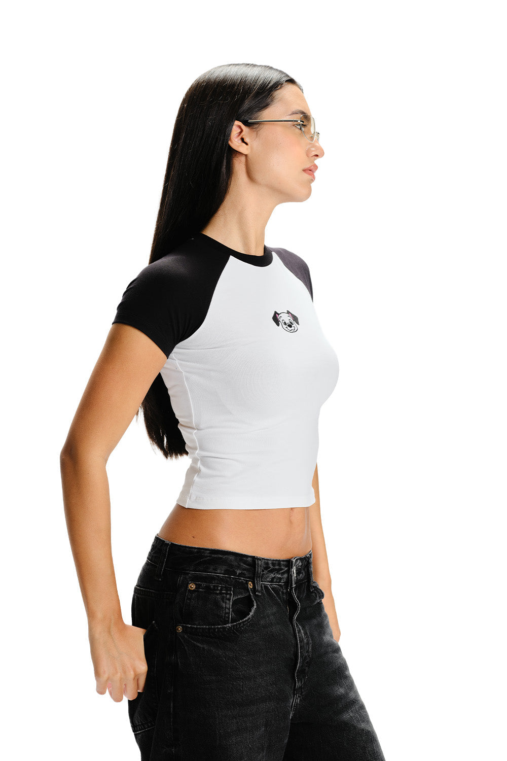 Pawsy Raglan Sleeves Baby Tee