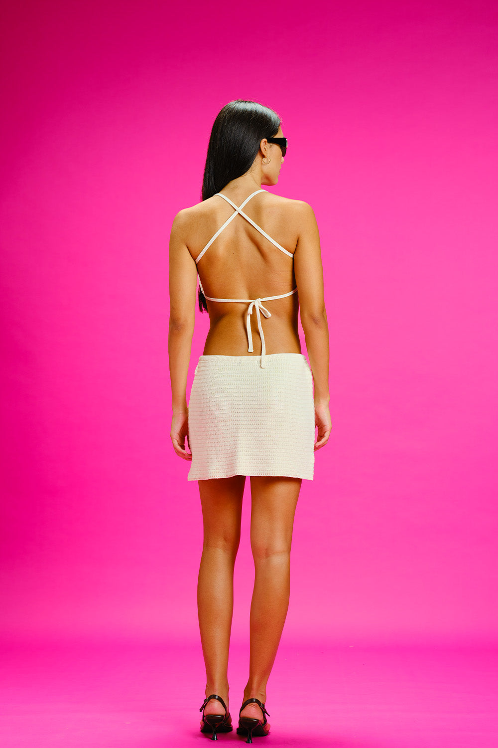 Pearl Luna Marina Crochet Co-ord set