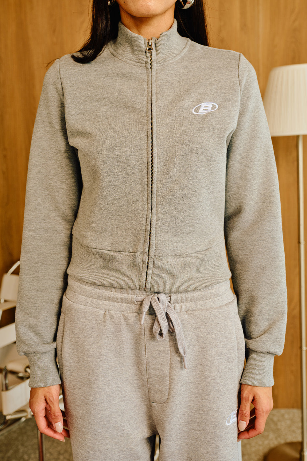 Pebble Bay Crop Zipper Jacket