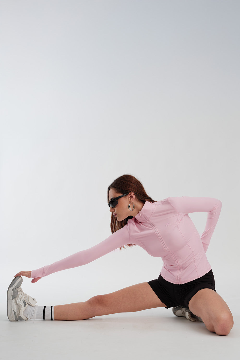 Petal Pink Defined Regular Jacket