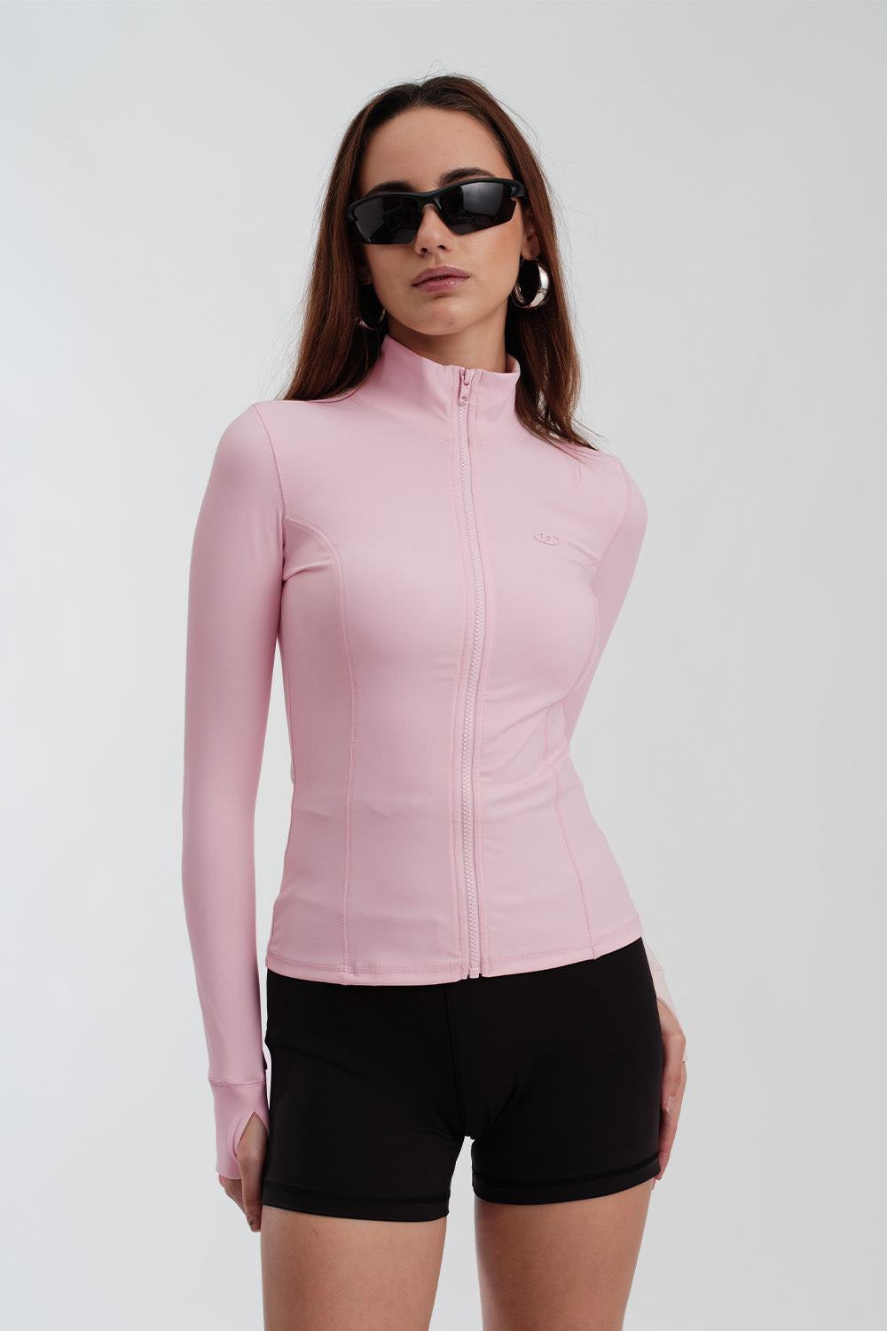 Petal Pink Defined Regular Jacket