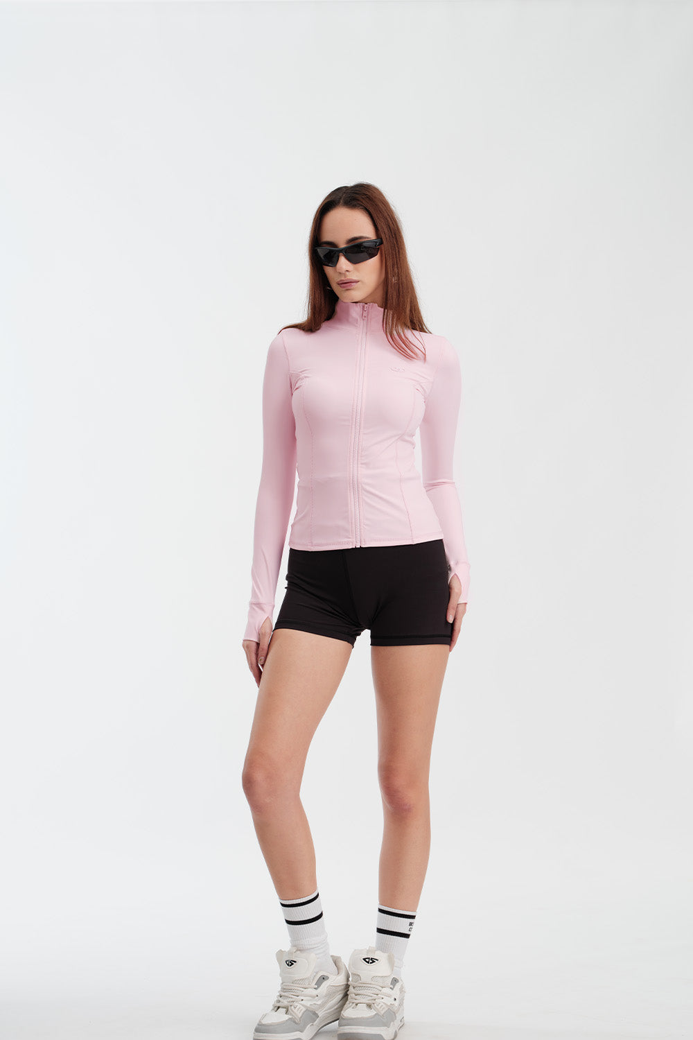 Petal Pink Defined Regular Jacket