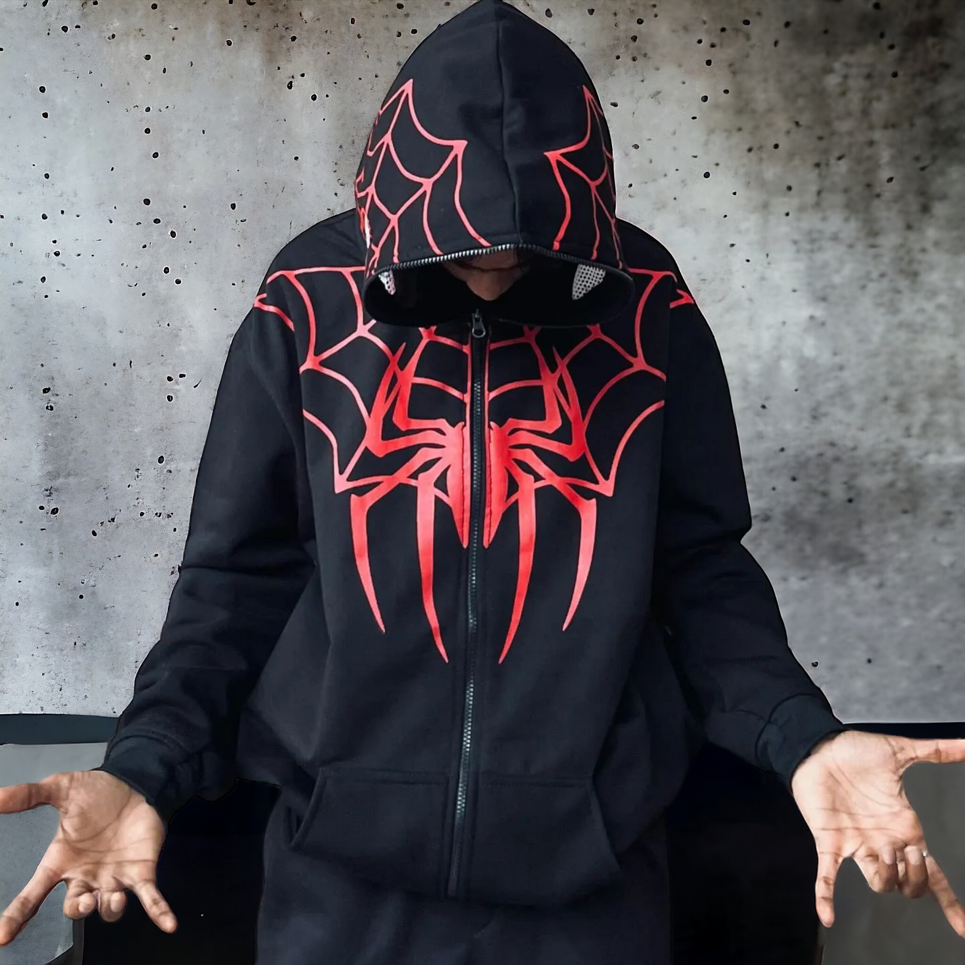 Spider-Man-Inspired Casual Zipper Hoodie – Iconic Style for Everyday Comfort - Prime Fitz
