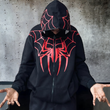 Spider-Man-Inspired Casual Zipper Hoodie – Iconic Style for Everyday Comfort - Prime Fitz