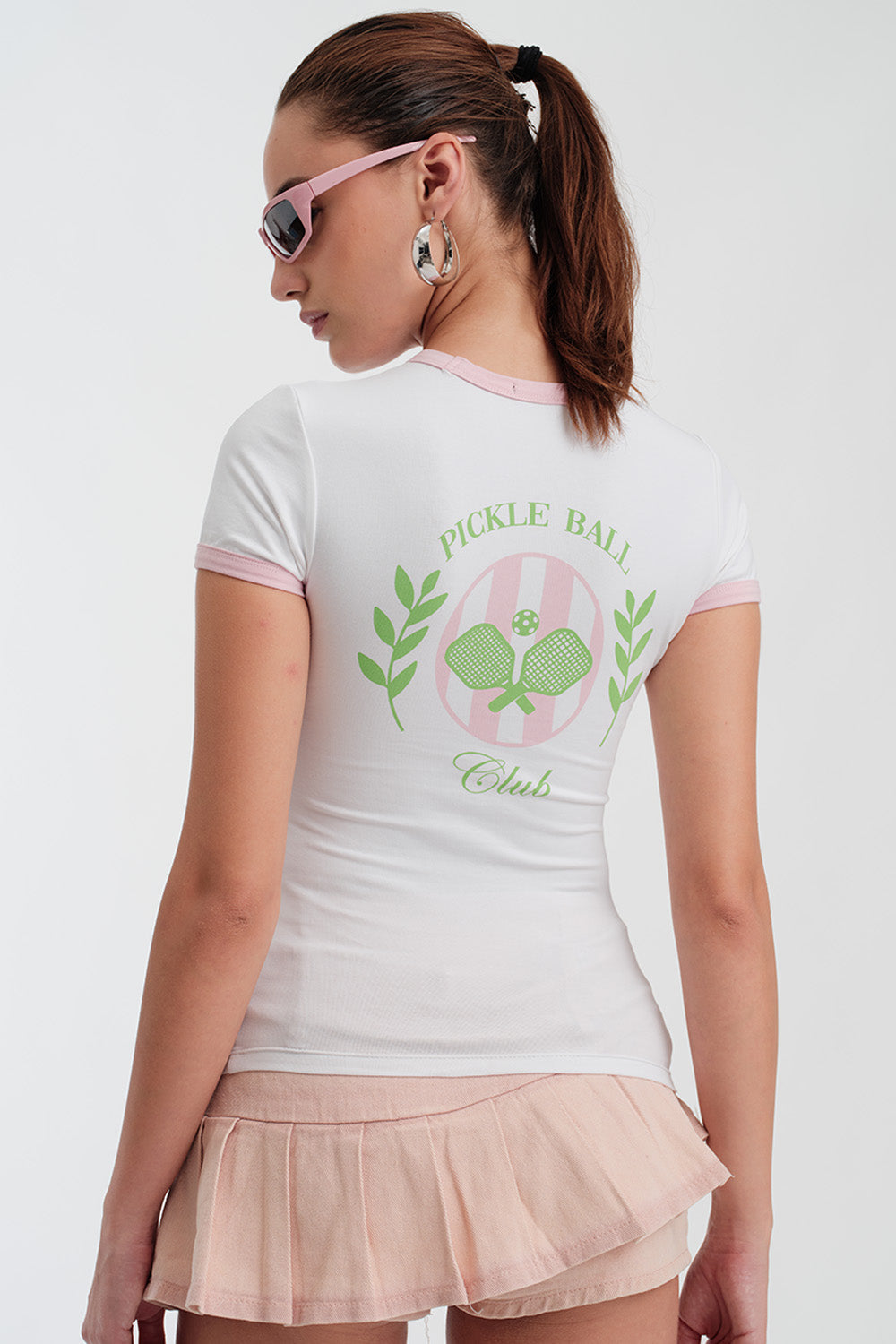 Pickleball Club Ringer Top