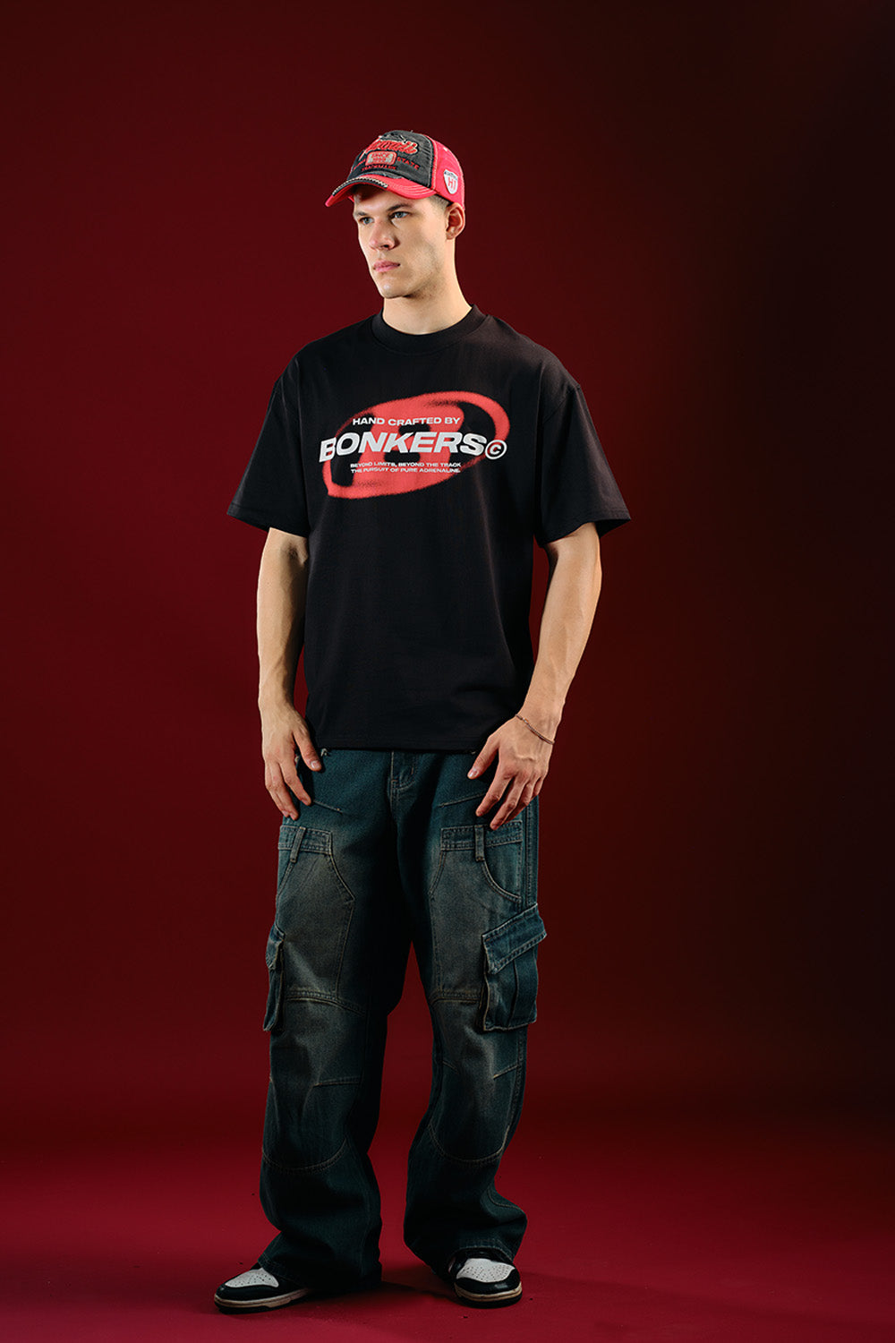 Project: Bonkers Black Oversized T-shirt