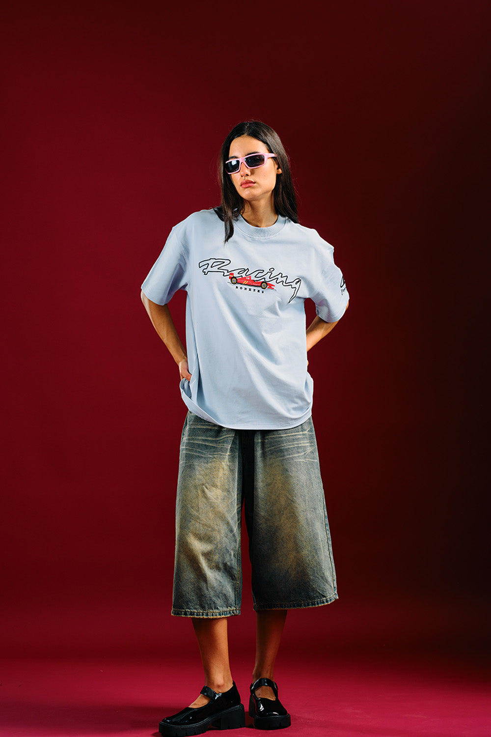 Race Pit Stop Oversized T-shirt