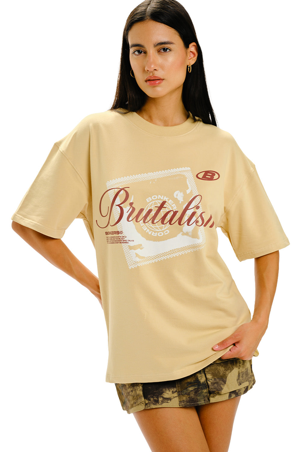 Raw Brutalism Oversized T-shirt