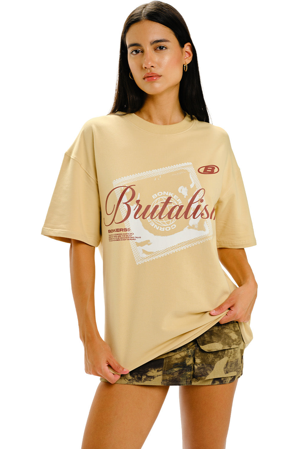 Raw Brutalism Oversized T-shirt