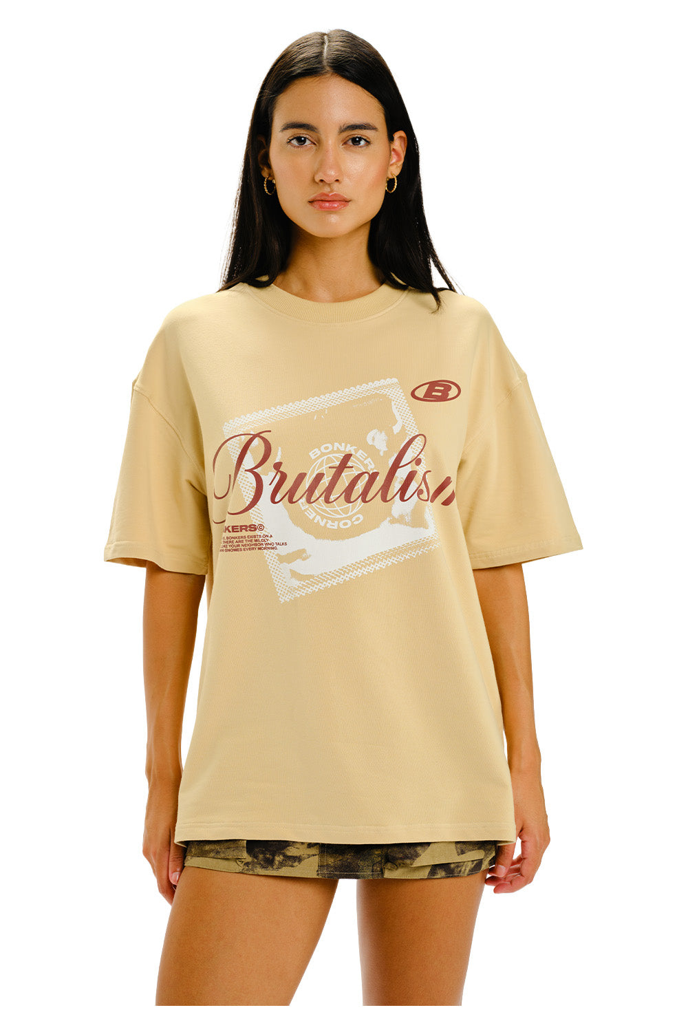 Raw Brutalism Oversized T-shirt