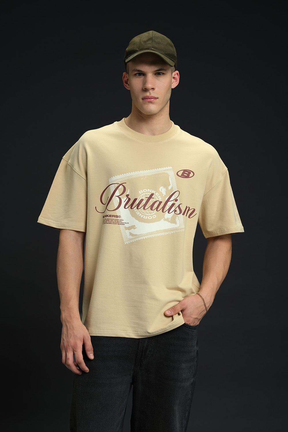 Raw Brutalism Oversized T-shirt