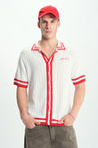 Red Grid Theory Shirt