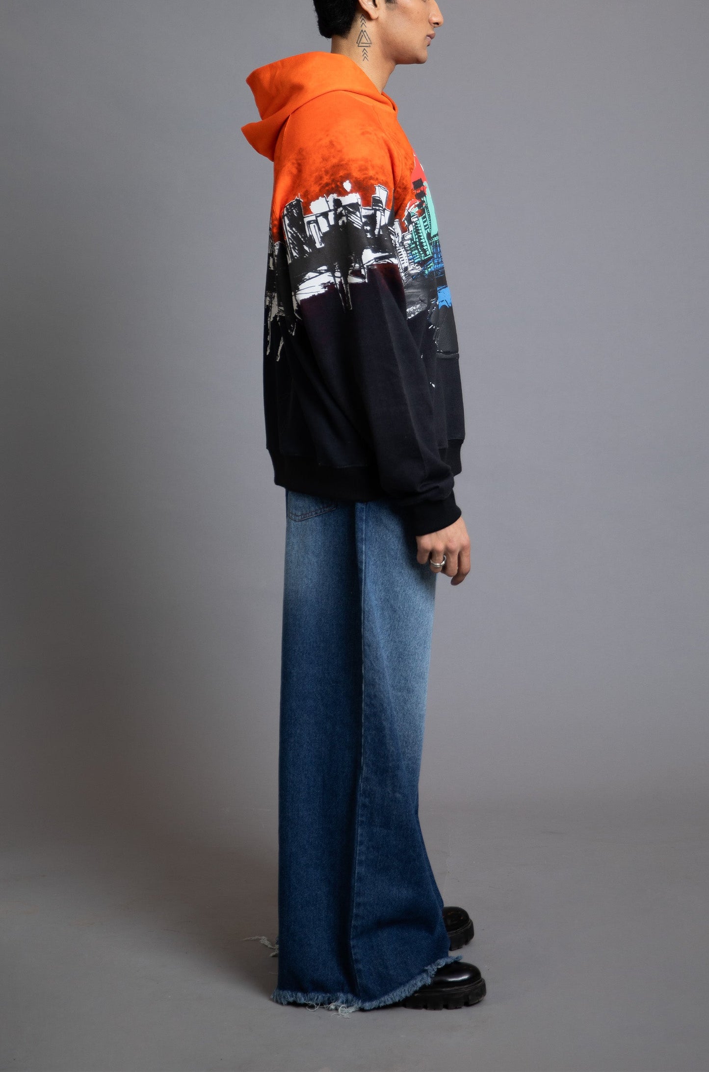 Royal Enfield Hunter 350 x HUEMN Hoodie (Ombre)