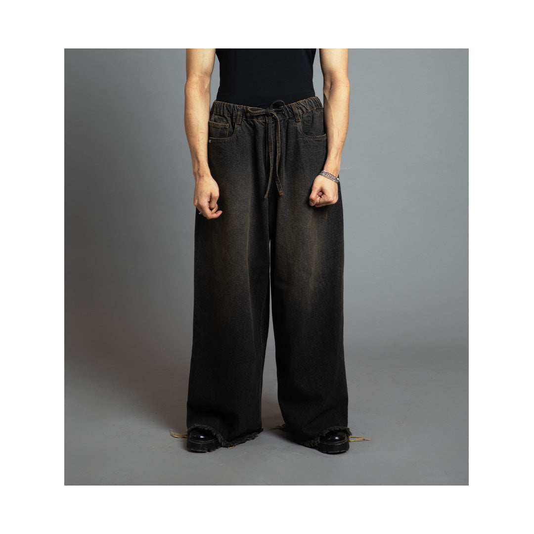 Royal Enfield Hunter 350 x HUEMN Skyline dark-washed denim (Black)