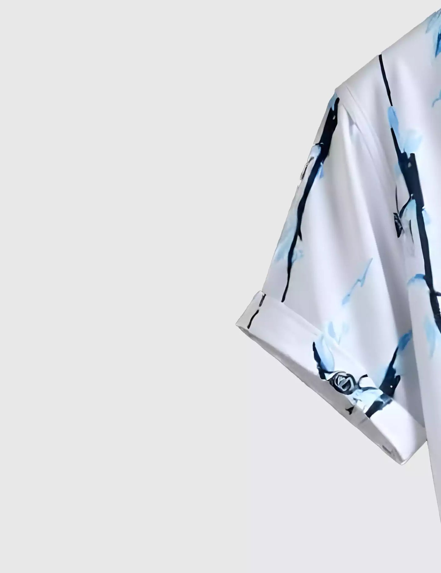 Blue Design Men's Shirt Half Sleeves Exclusive Summer Edition - Prime Fitz