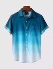 Shady Pattern Printed Men's Shirt Half Sleeves Exclusive Summer Edition - Prime Fitz
