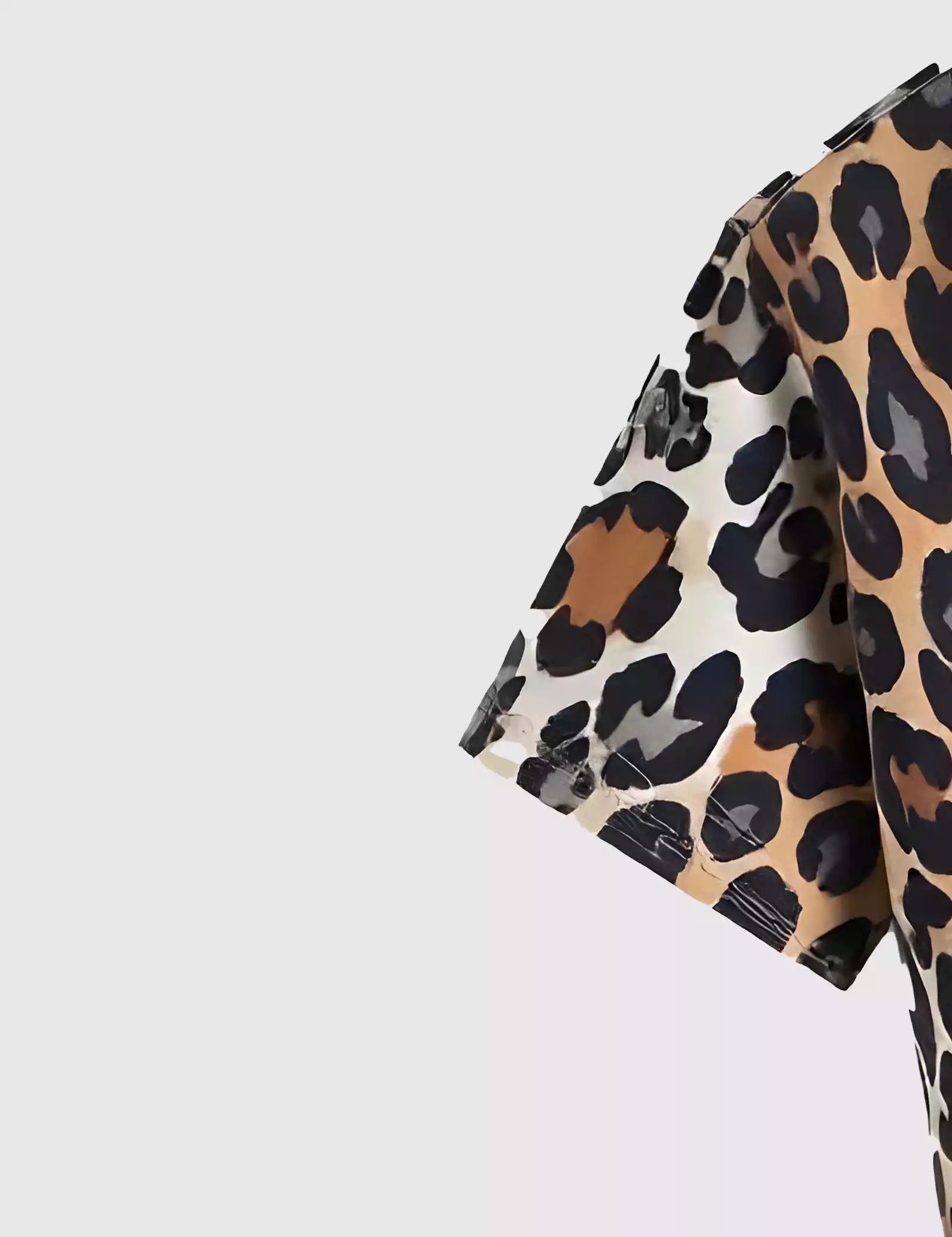 Summer Cheetah Men's Shirt Half Sleeves Exclusive Summer Edition - Prime Fitz