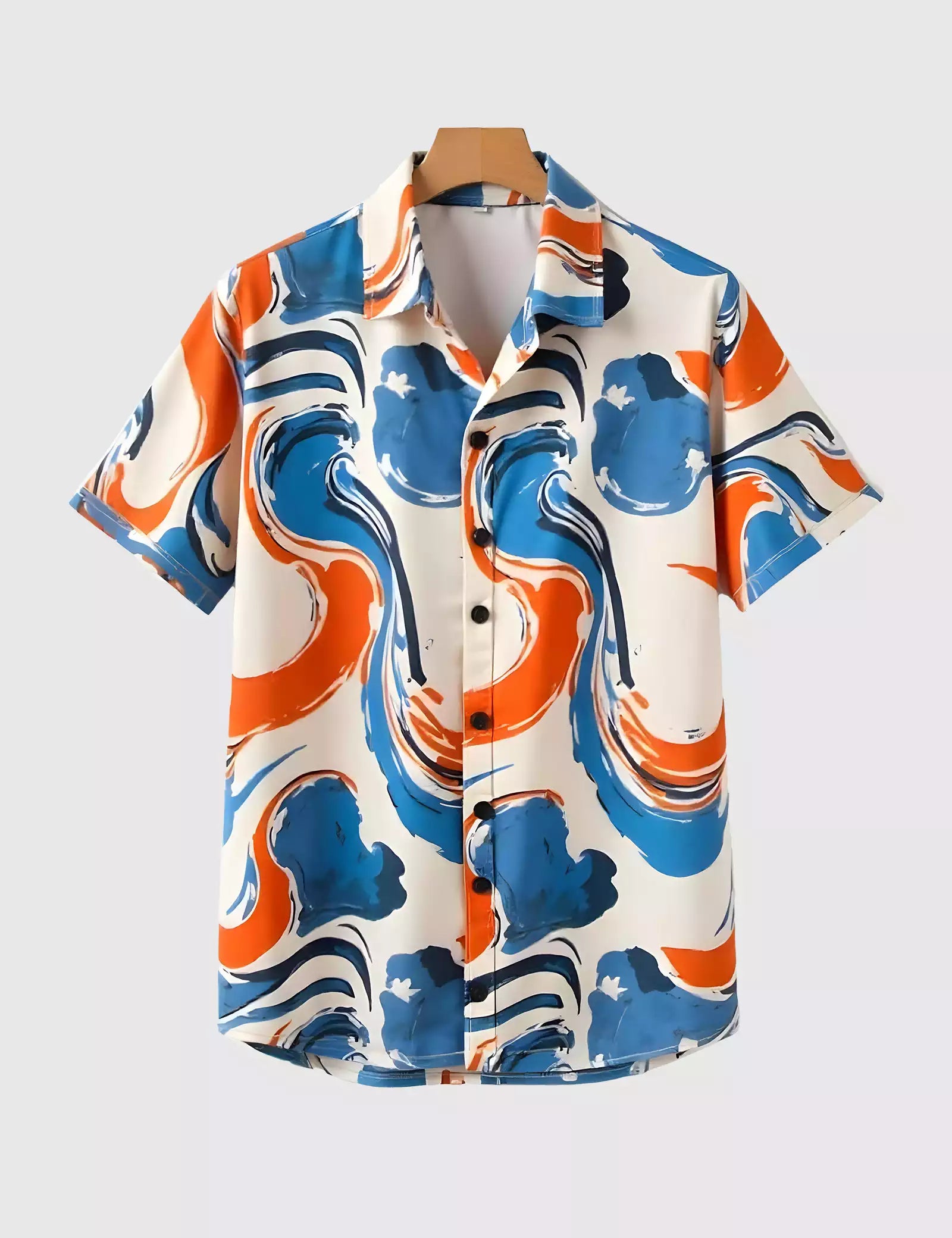 Summer Color Mix Pattern  Men's Shirt Half Sleeves Exclusive Summer Edition - Prime Fitz