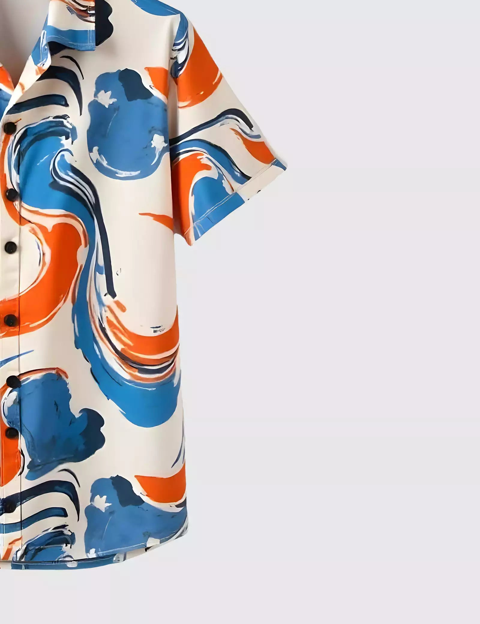 Summer Color Mix Pattern  Men's Shirt Half Sleeves Exclusive Summer Edition - Prime Fitz