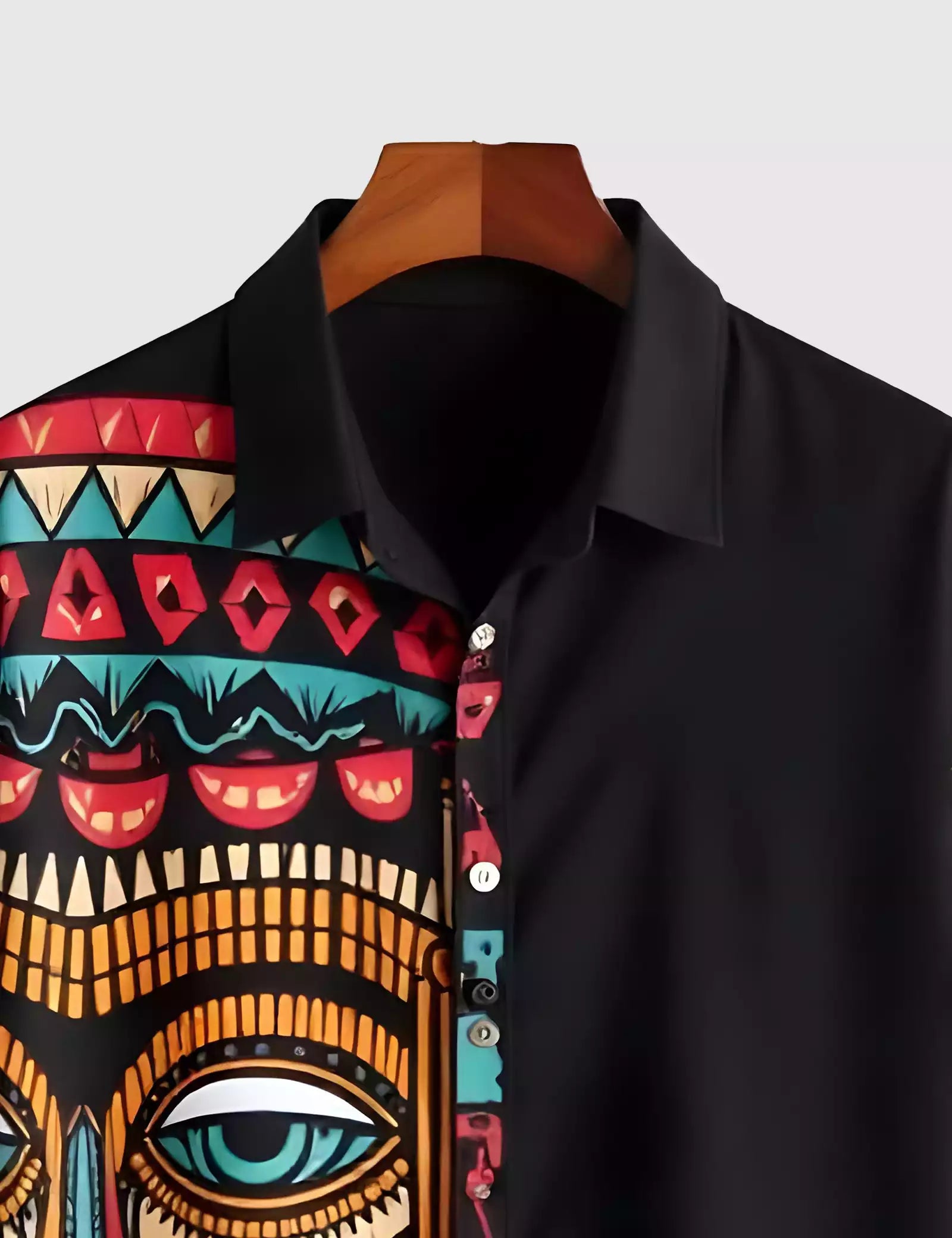 Half Face Printed Men's Shirt Half Sleeves Exclusive Summer Edition - Prime Fitz