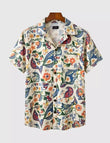 Multi Graffitty Printed Men's Shirt Half Sleeves Exclusive Summer Edition - Prime Fitz
