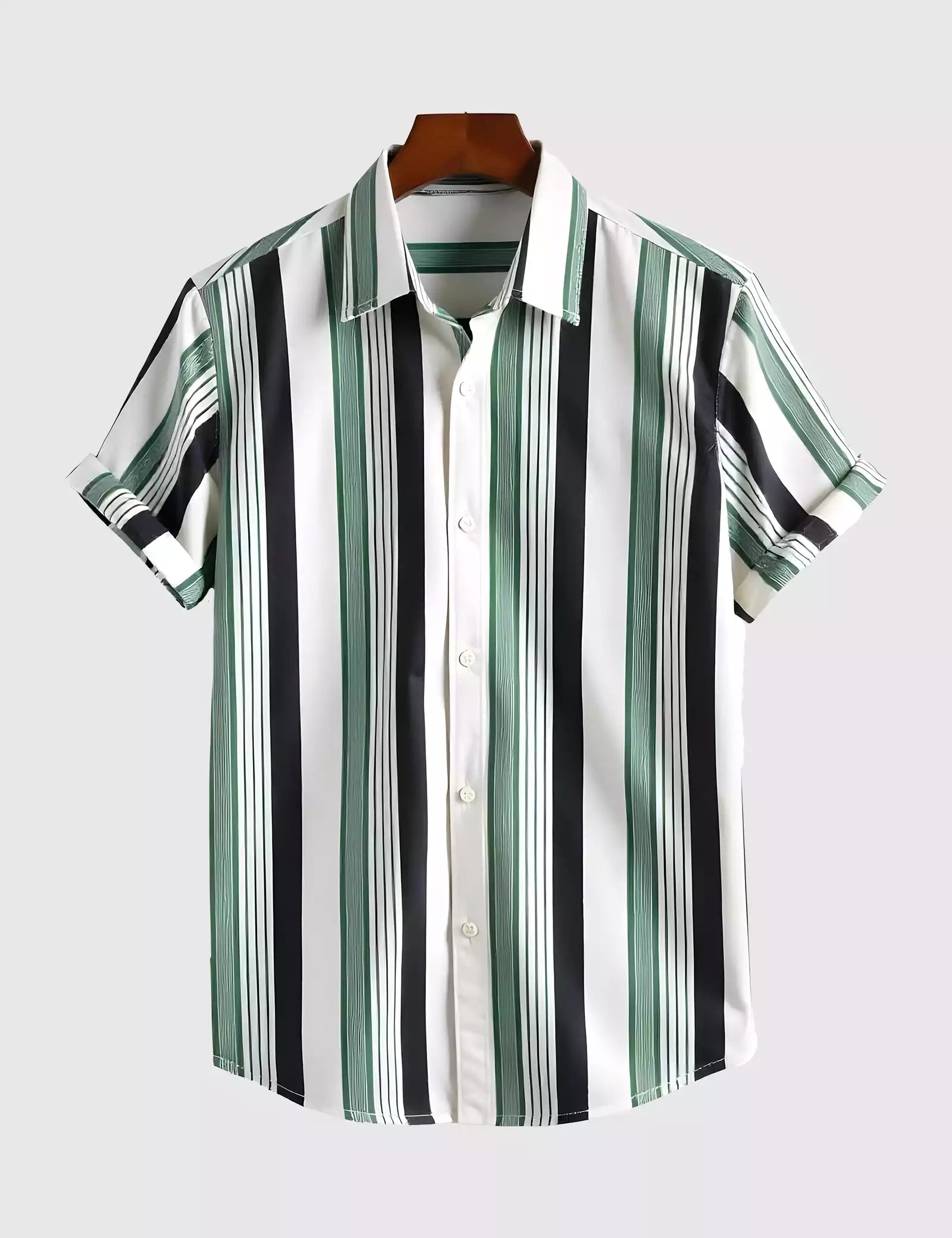 Multi Lining Printed Men's Shirt Half Sleeves Exclusive Summer Edition - Prime Fitz