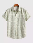 Pista Checks Men's Shirt Half Sleeves Exclusive Summer Edition - Prime Fitz