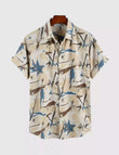 Rough Painting Men's Shirt Half Sleeves Exclusive Summer Edition - Prime Fitz