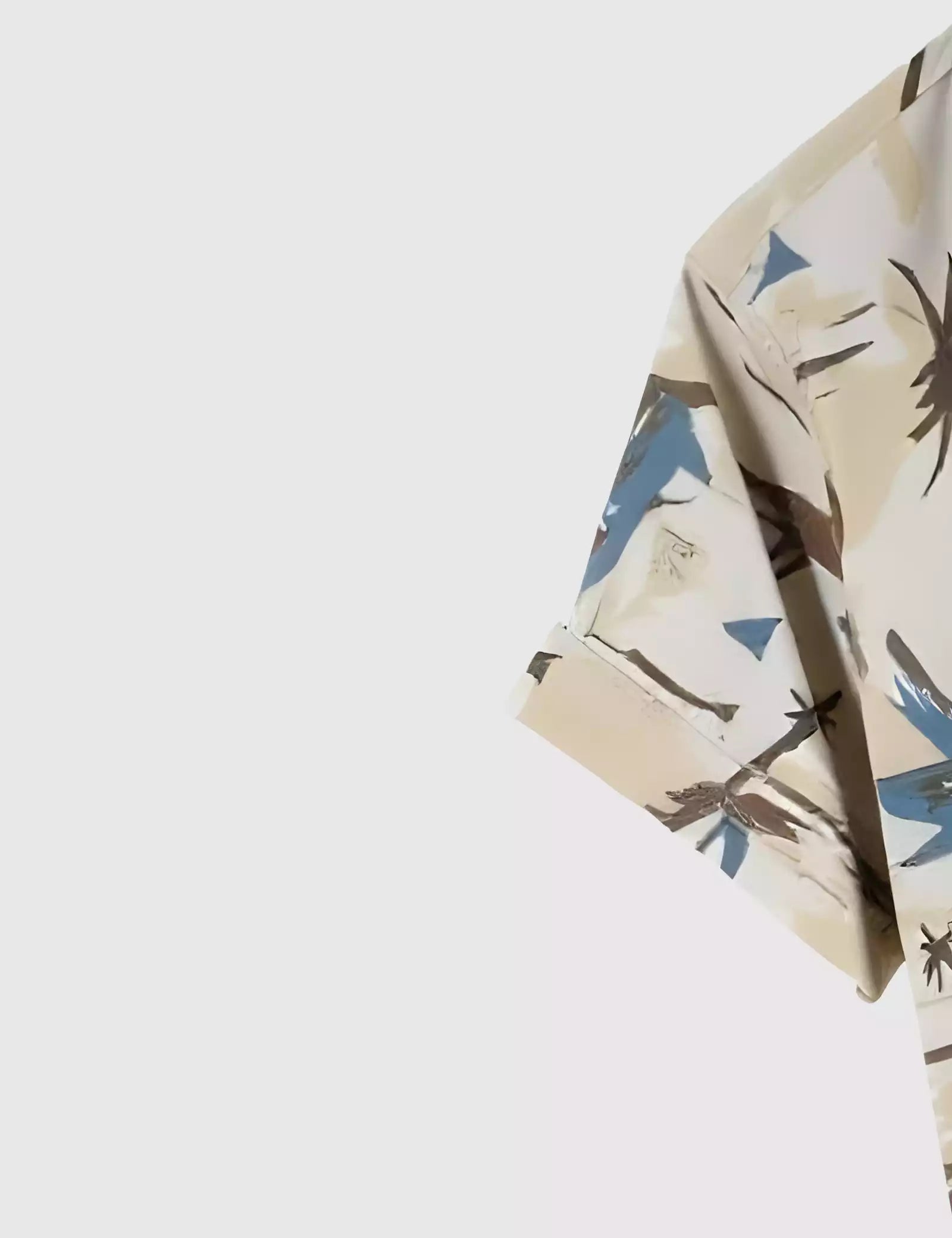 Rough Painting Men's Shirt Half Sleeves Exclusive Summer Edition - Prime Fitz