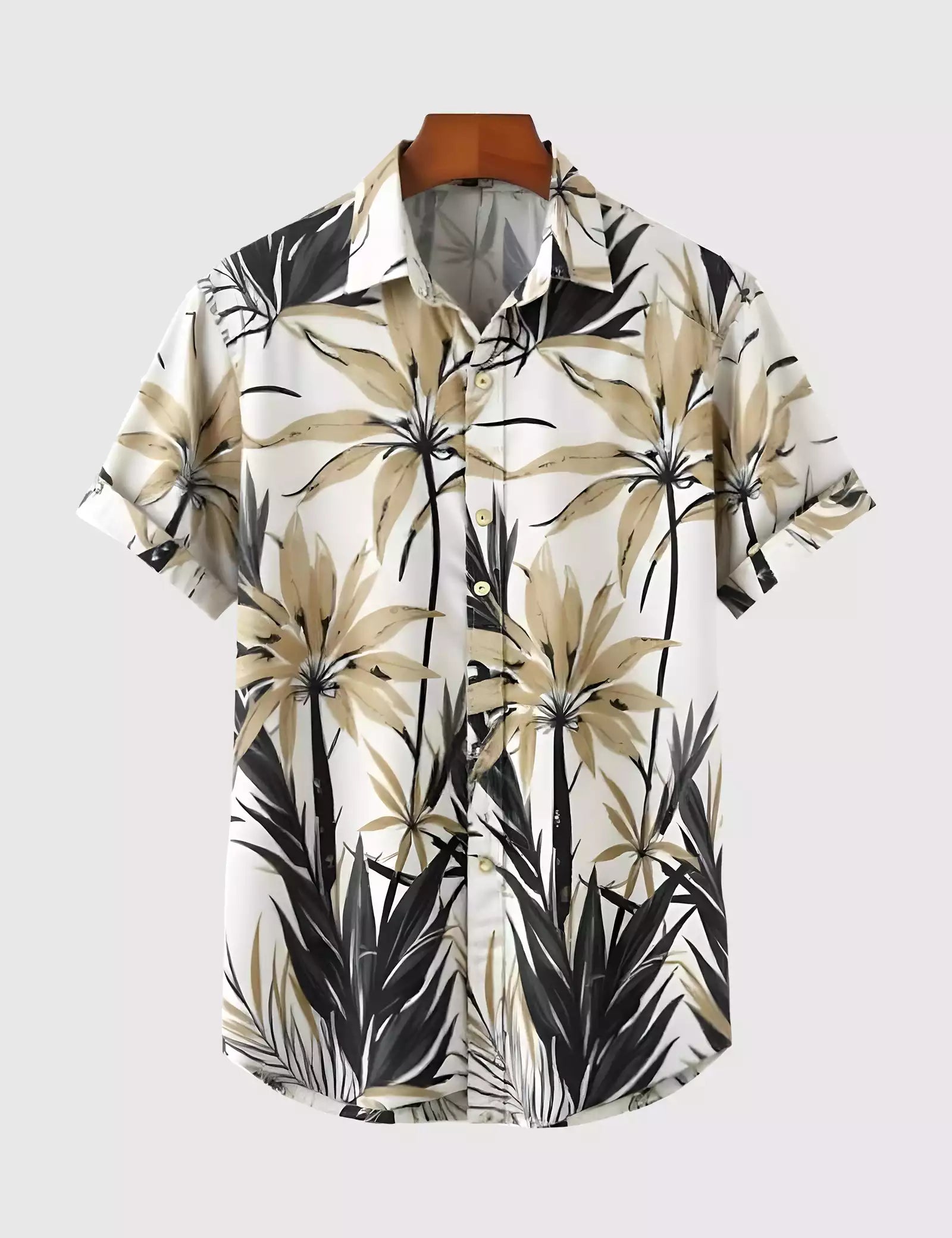 Yellow Floral Men's Shirt Half Sleeves Exclusive Summer Edition - Prime Fitz