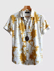 Yellow Splash Men's Shirt Half Sleeves Exclusive Summer Edition - Prime Fitz