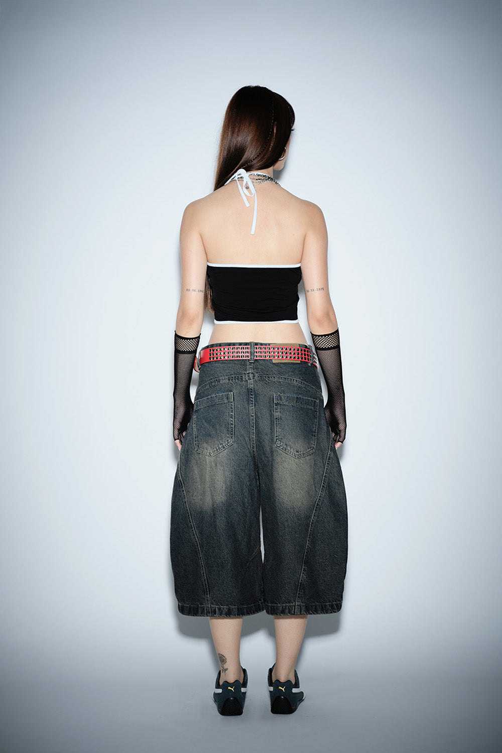 Scar Glyph Halter Neck Top