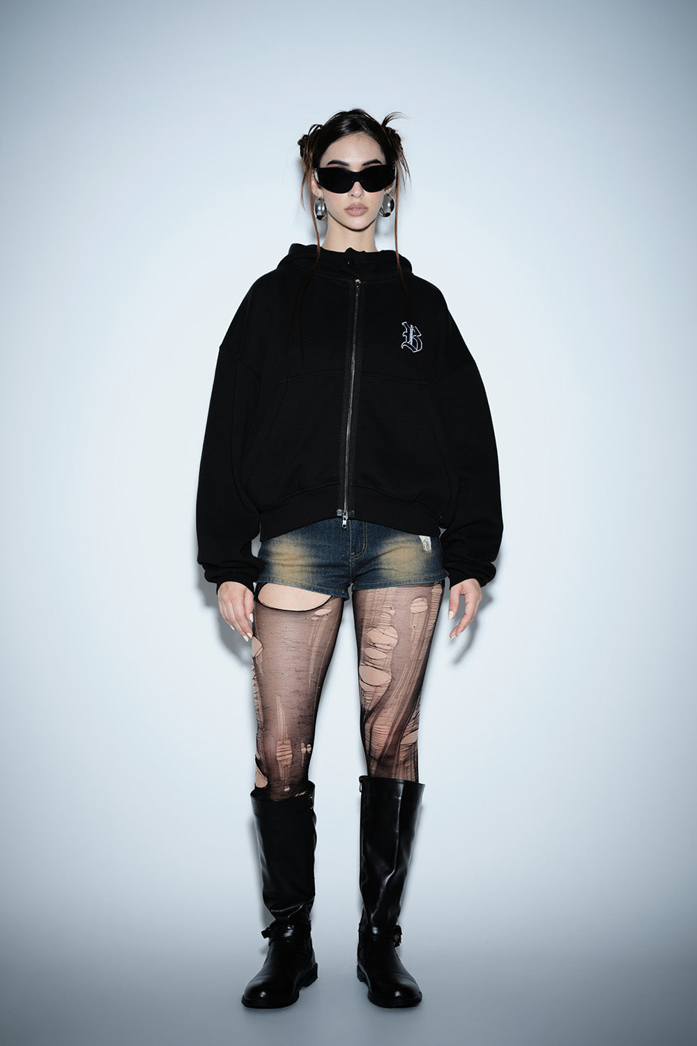 Shadow Sigil Zip Hoodie