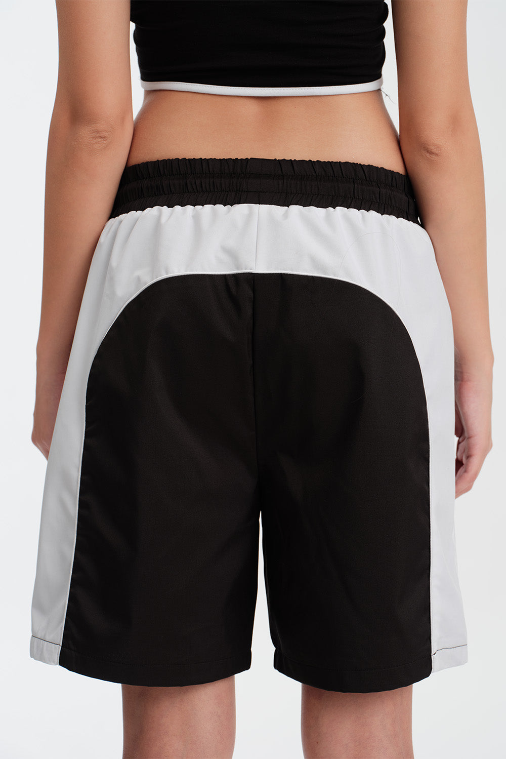 Signature Black Trackline Shorts