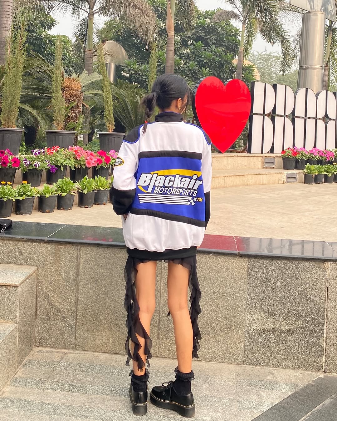 Black Air Classic Vintage Racing Jacket – Iconic Style for Motorsport Enthusiasts - Prime Fitz