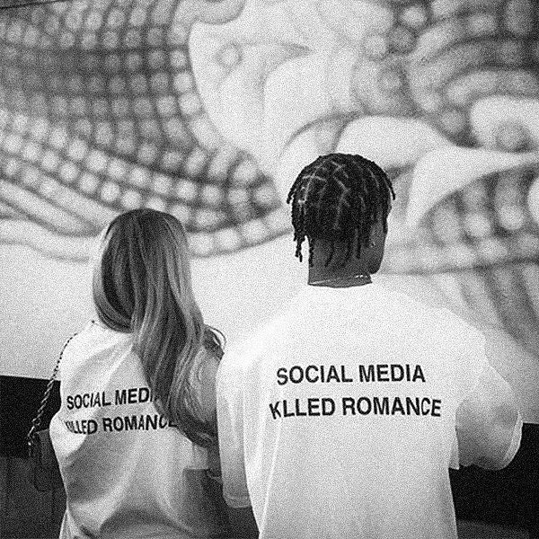 "Social Media Killed Romance" Tee - Prime Fitz