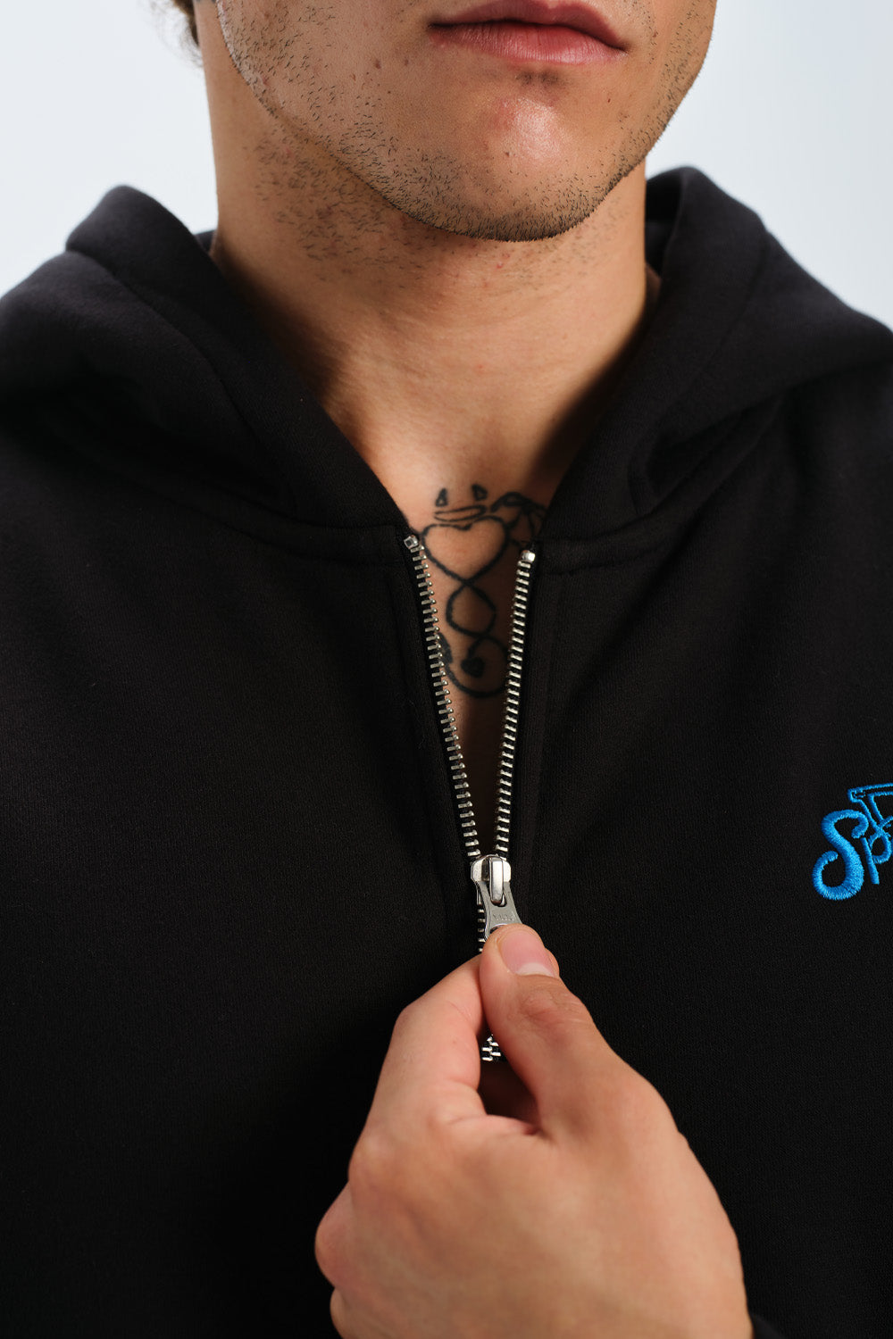 SpongeBob Embroidered Zipper Jacket