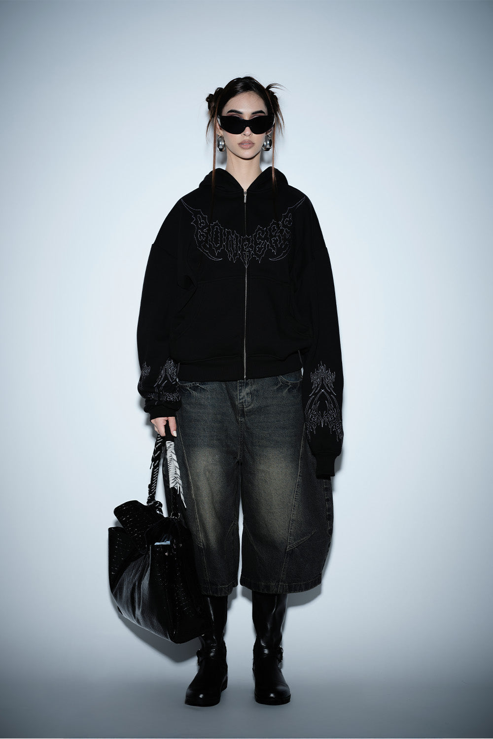 Static Burn Zipper Jacket