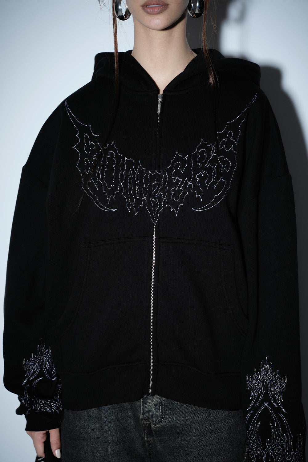 Static Burn Zipper Jacket