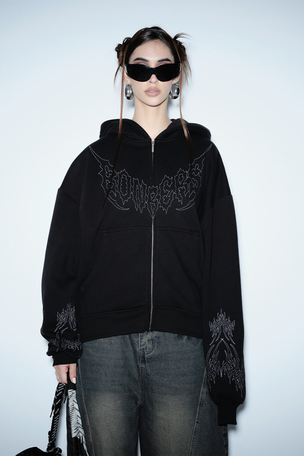 Static Burn Zipper Jacket