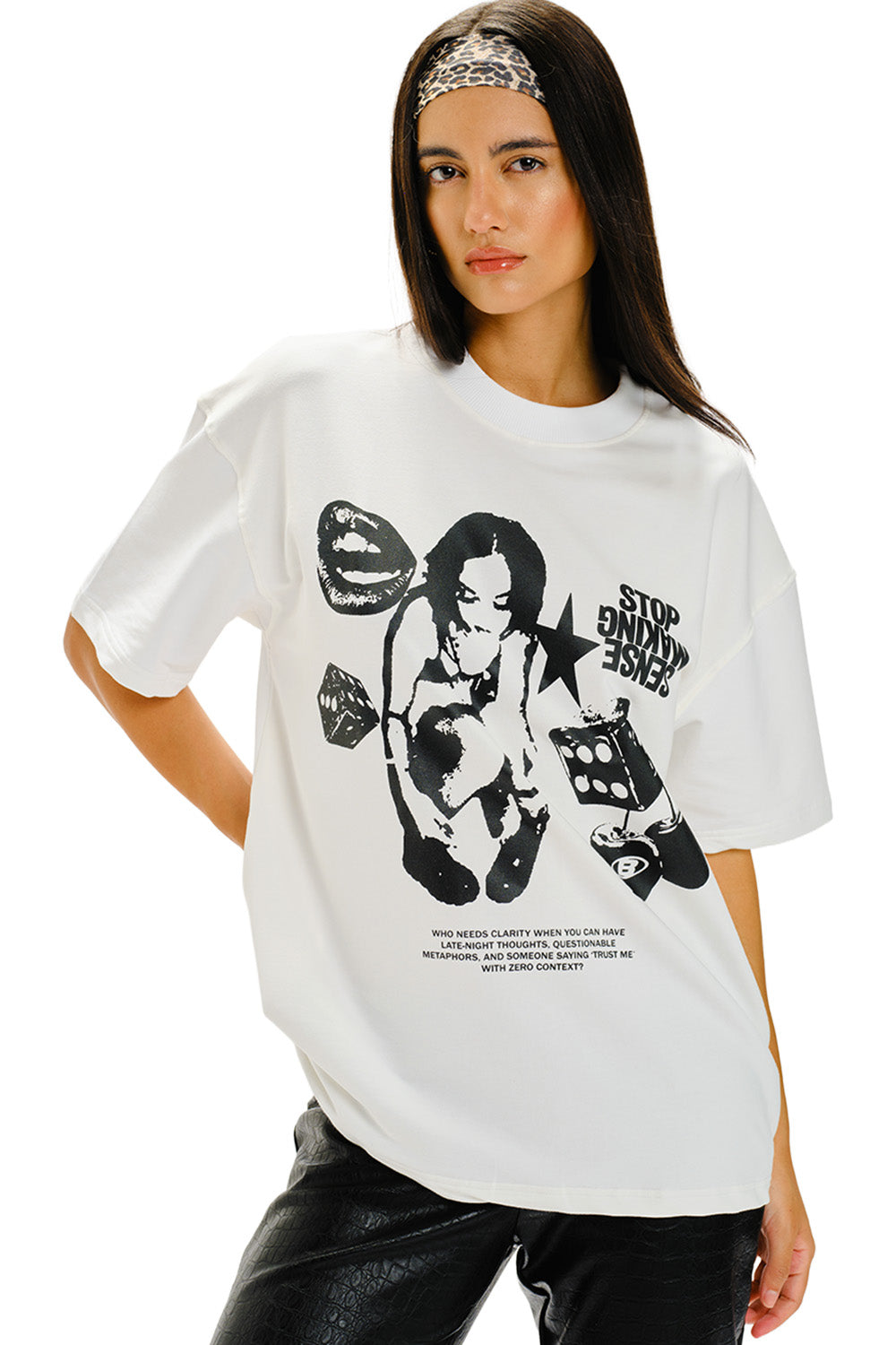 Stop Making Sense Oversized T-shirt