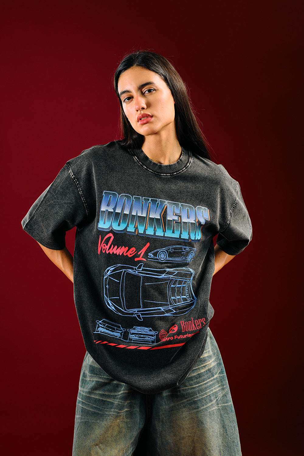 Synthwave Oversized T-shirt