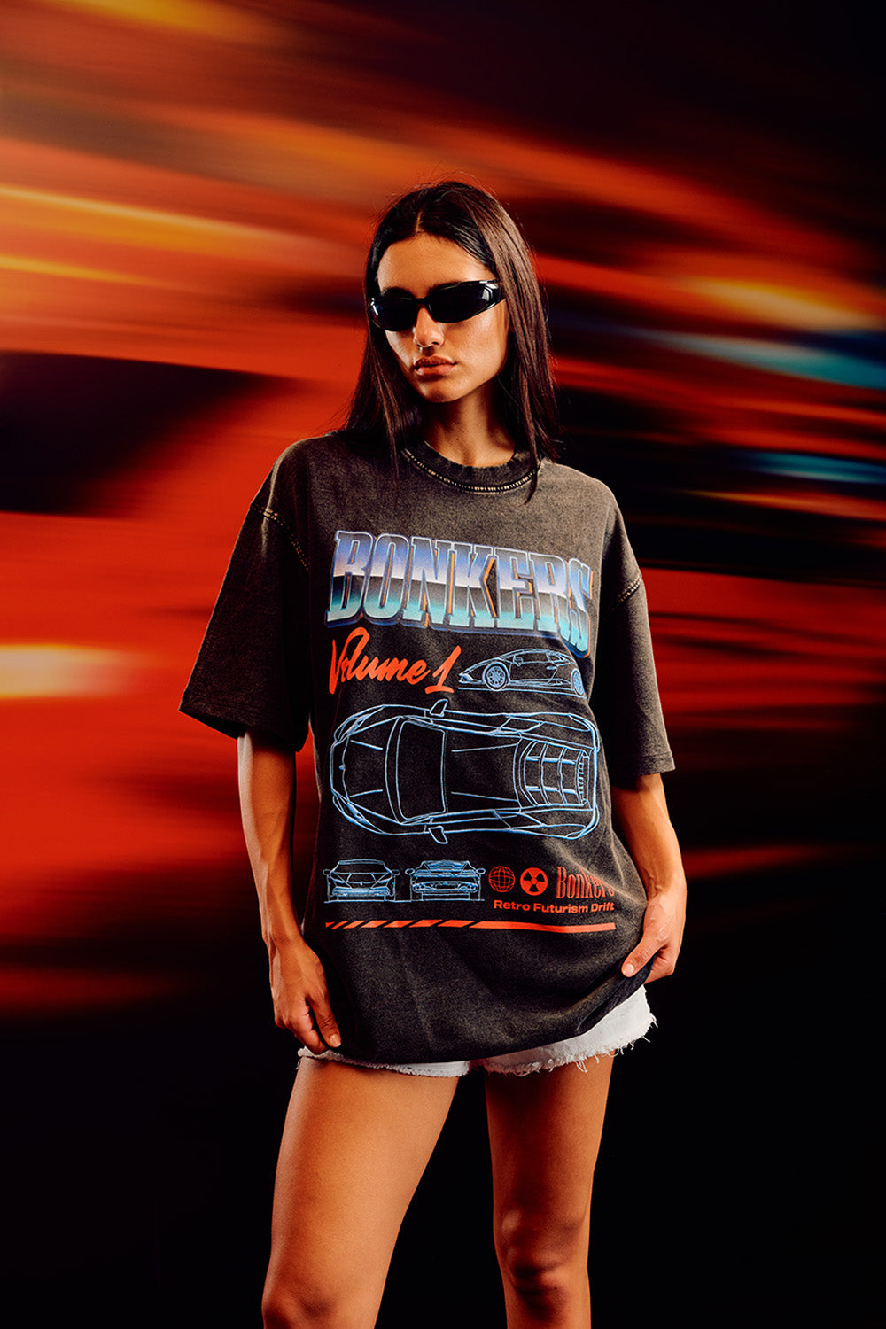 Synthwave Oversized T-shirt