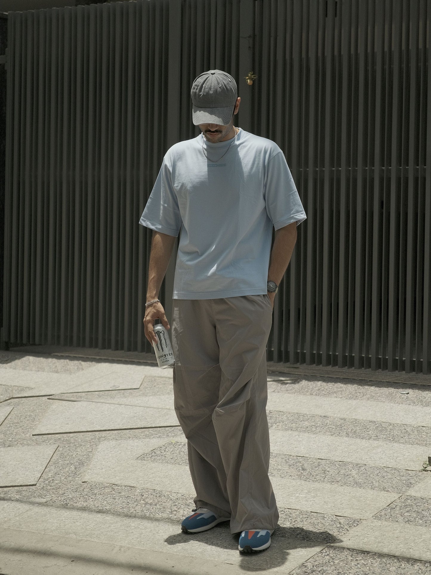 Everyday Oversized Tee - Sky Blue