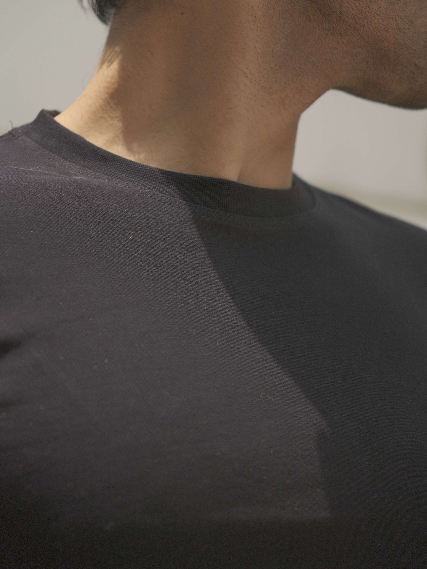 Basic Slim Fit T-shirt -Black